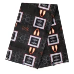 Atoghu African Wax Print Fabric by The Yard - Brown